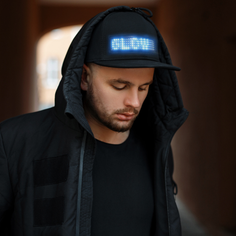 2 LED Message Cap