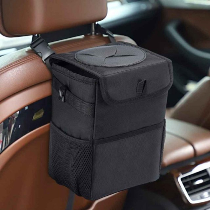 1 Waterproof Car Trash Bin